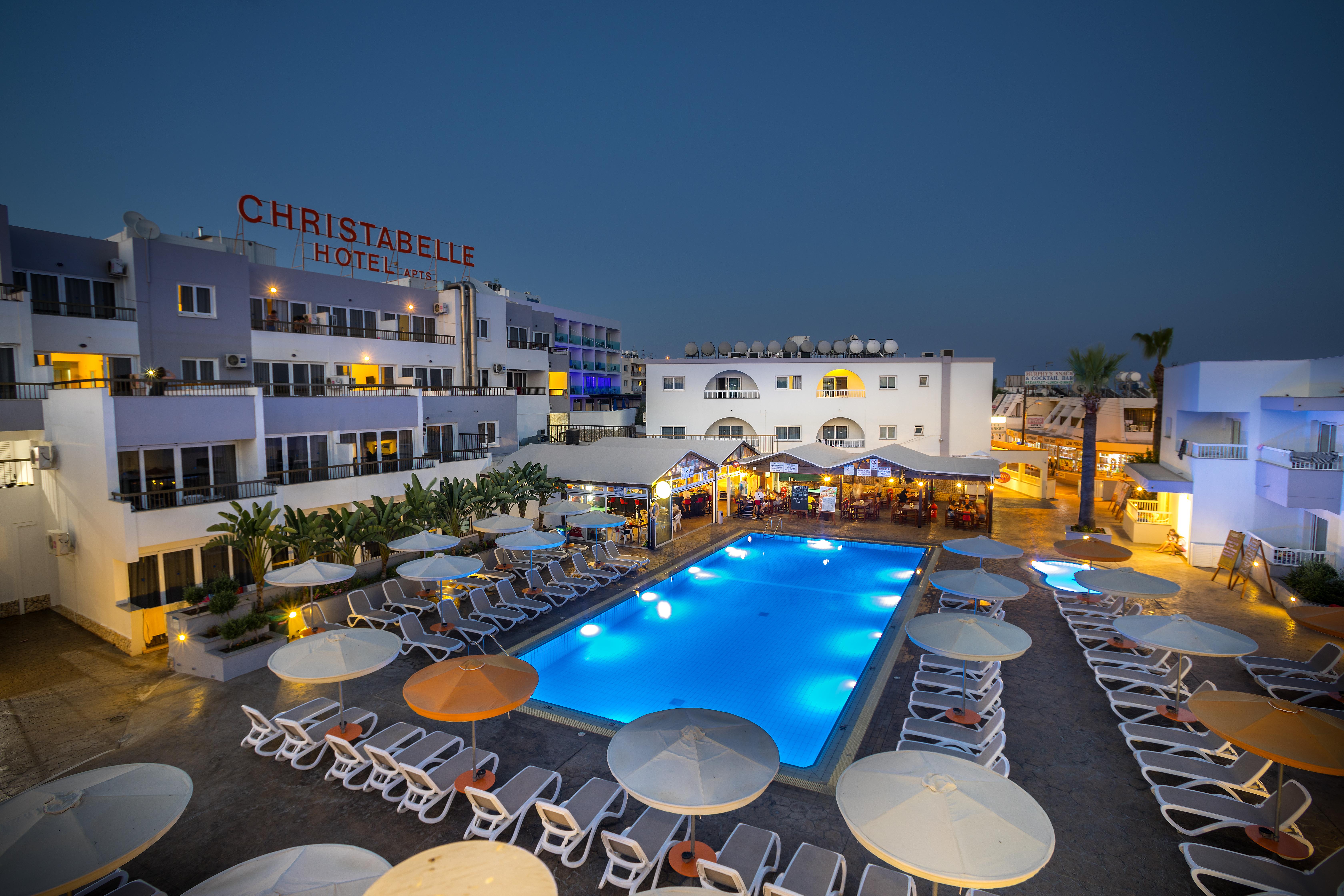 Christabelle Hotel Apartments Ayia Napa Esterno foto